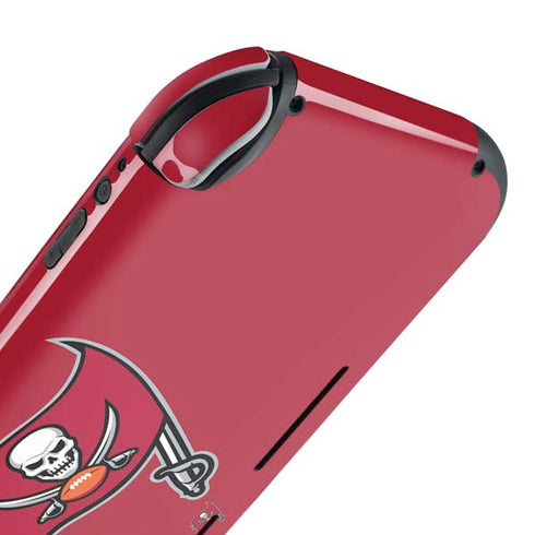 NFL Tampa Bay Buccaneers Large Logo Nintendo Switch Lite Skin